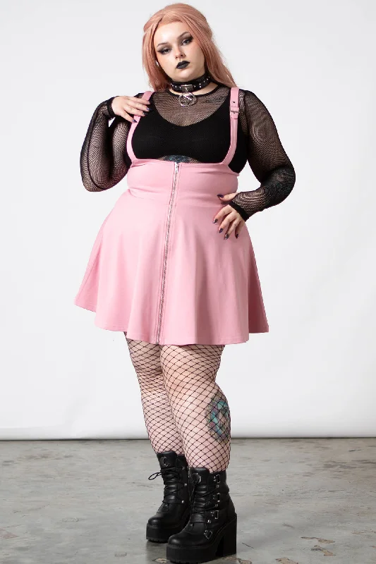 Suspend Me Statement Skirt [PASTEL PINK] [PLUS]