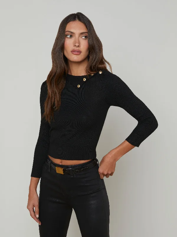 Kamdyn Cropped Turtleneck