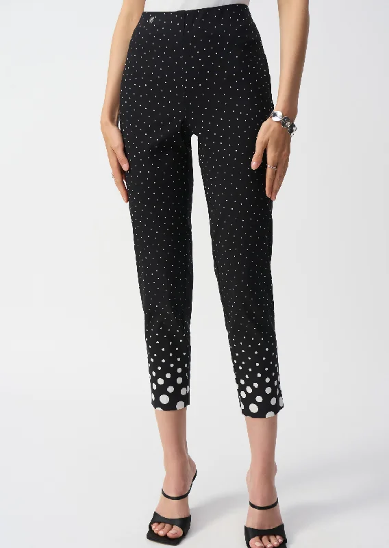 Joseph Ribkoff - Millennium Dot Print Straight Pants