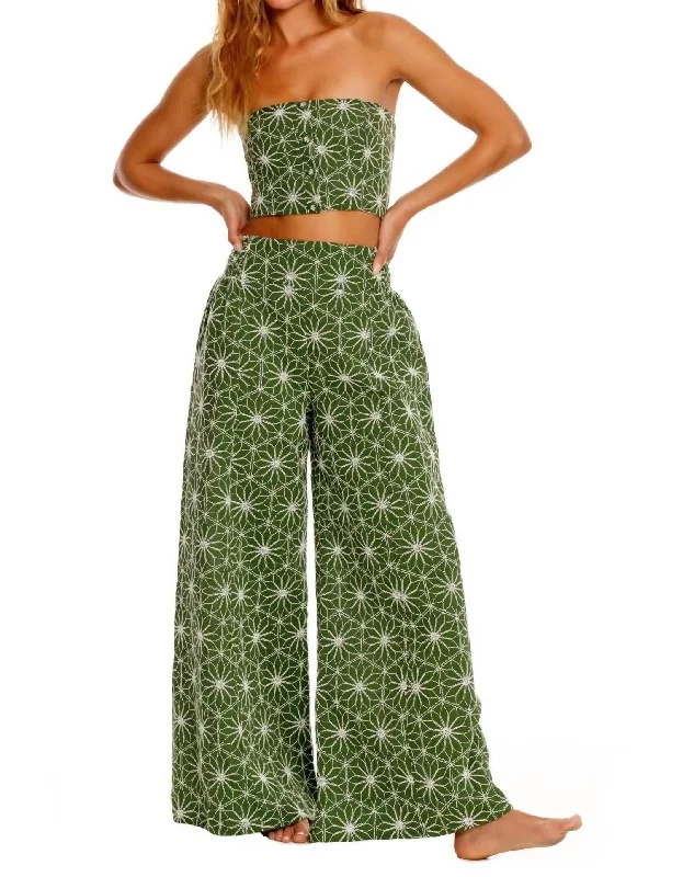 Mar Wide Leg Pants In Vessel