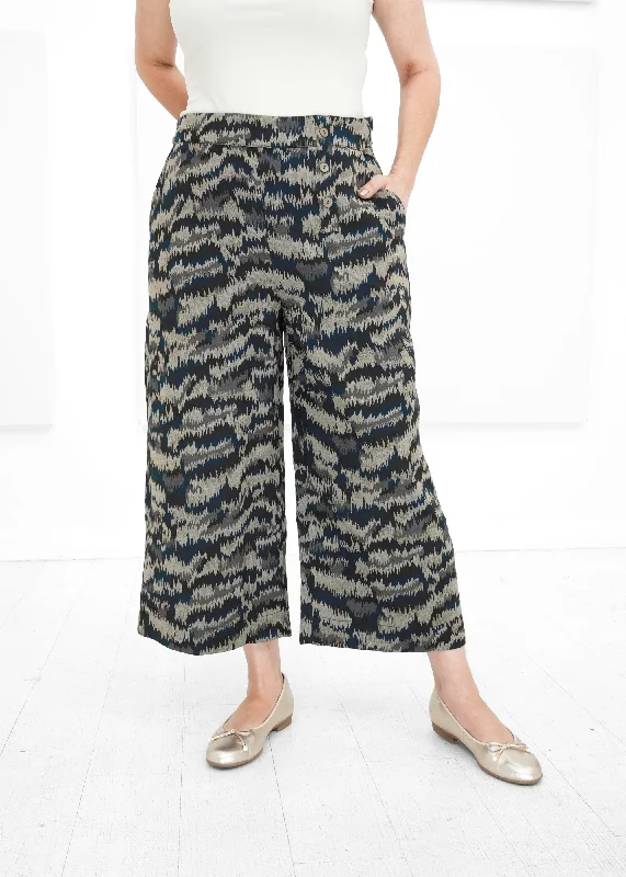 Sassy - High Waisted Culotte Pants -SALE